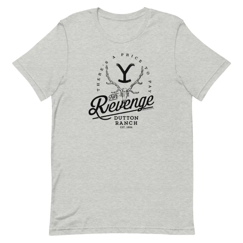 Yellowstone Revenge Neutral T-Shirt Adult T-Shirt sold by Paramount Shop