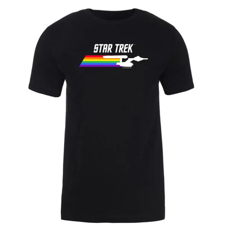 Star Trek: The Original Series Pride Enterprise Adult Short Sleeve T-Shirt sold by Paramount Shop