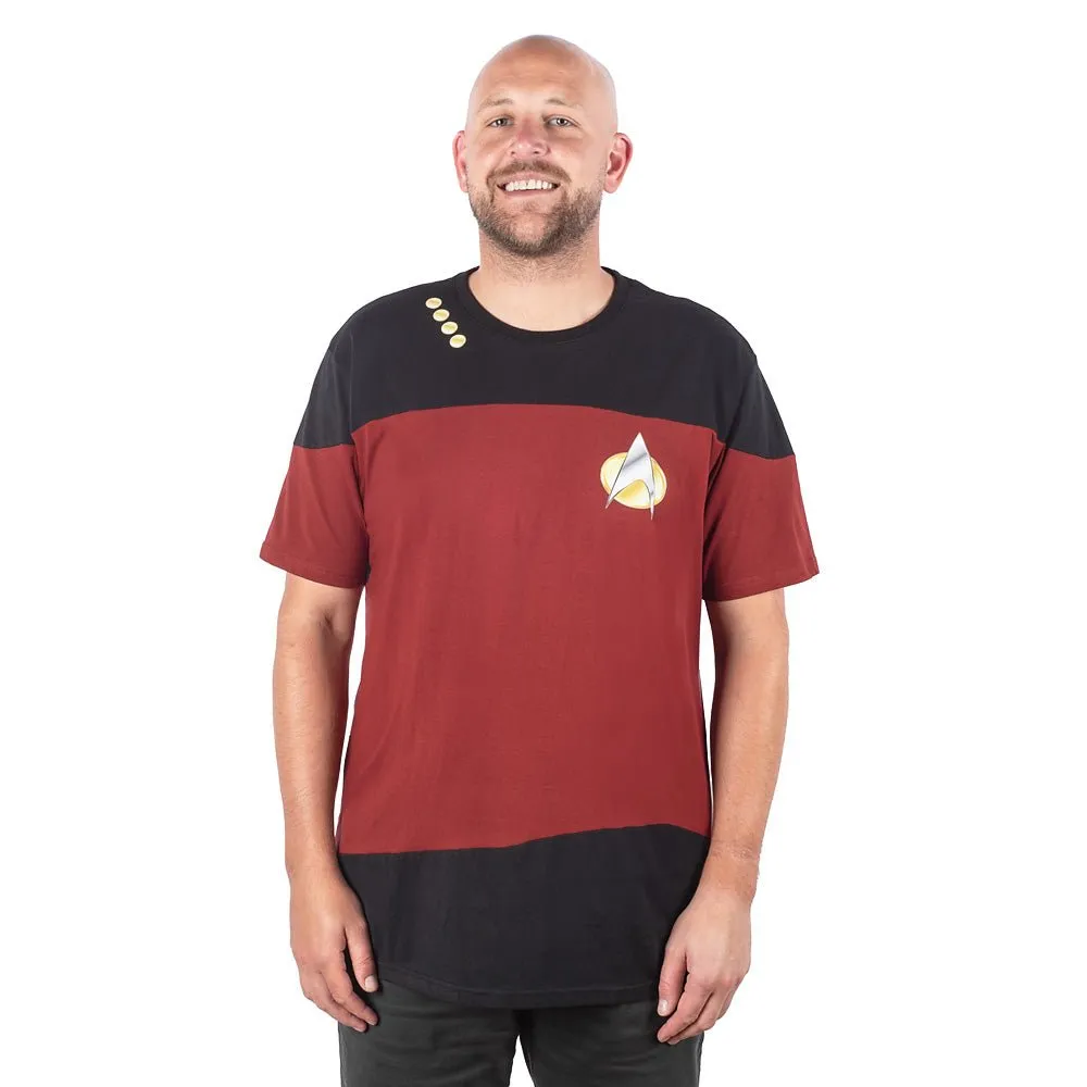 Star Trek: The Next Generation Command Uniform T-Shirt sold by Paramount Shop product image thumbnail 4