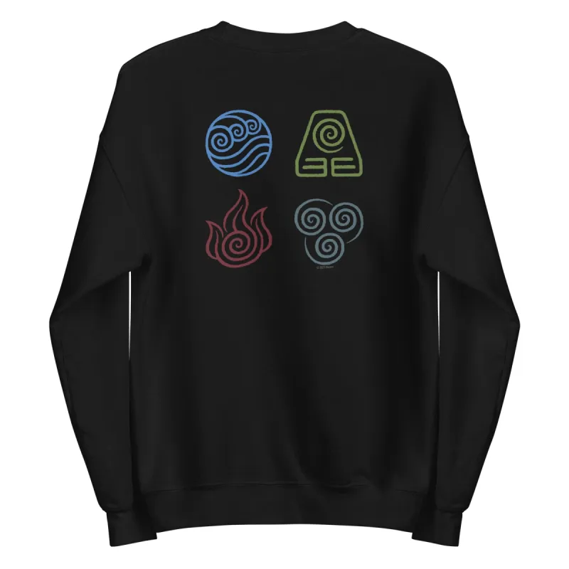 Avatar: The Last Airbender Tribe Symbol Crewneck sold by Paramount Shop