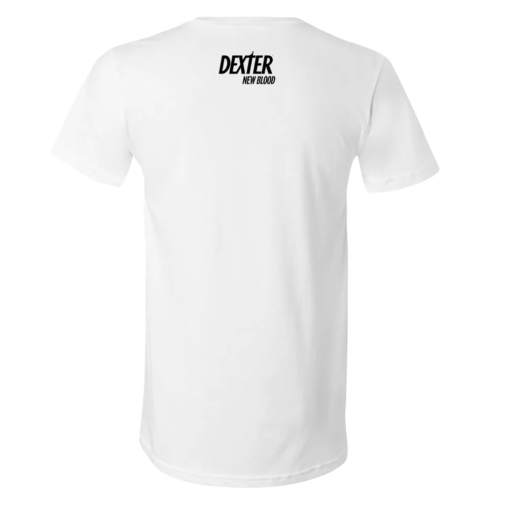 Dexter: New Blood I Heart Jim Lindsay Adult V-Neck T-Shirt sold by Paramount Shop product image thumbnail 5