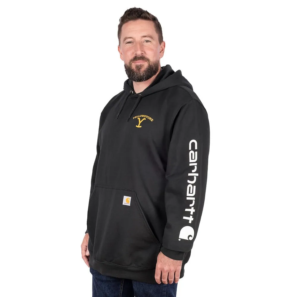 Yellowstone x Carhartt Logo Hoodie sold by Paramount Shop product image thumbnail 3