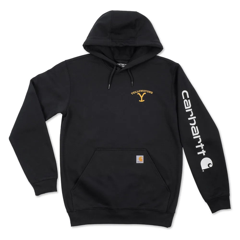 Yellowstone x Carhartt Logo Hoodie sold by Paramount Shop