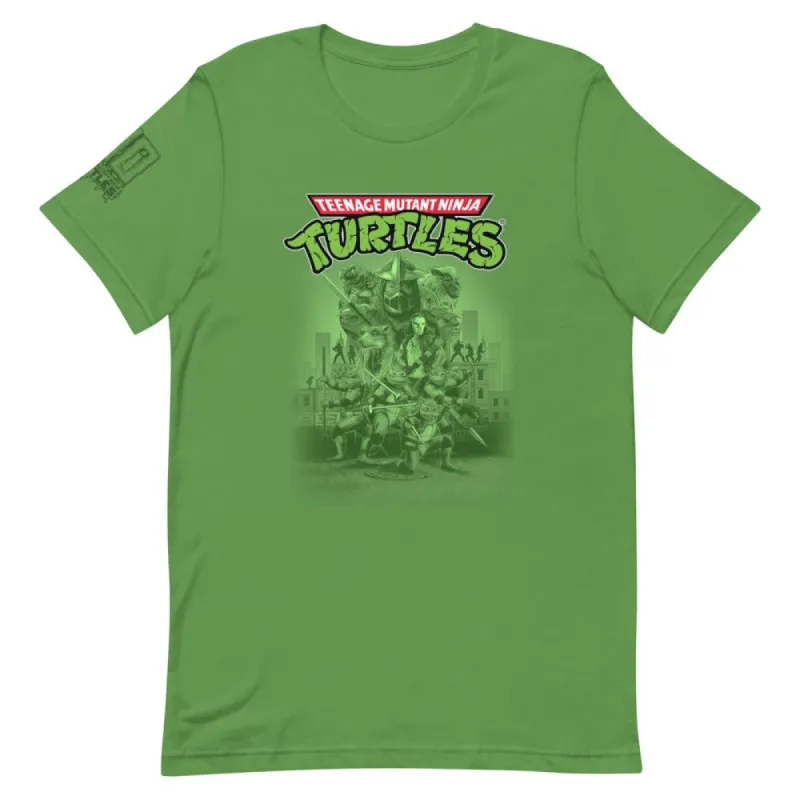 Teenage Mutant Ninja Turtles 40th Anniversary Cast Unisex T-Shirt sold by Paramount Shop