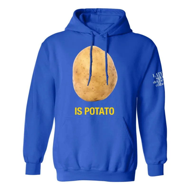 The Late Show with Stephen Colbert Is Potato Charity Hoodie sold by Paramount Shop