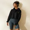 Yellowstone Logo Embroidered Crop Hoodie sold by Paramount Shop