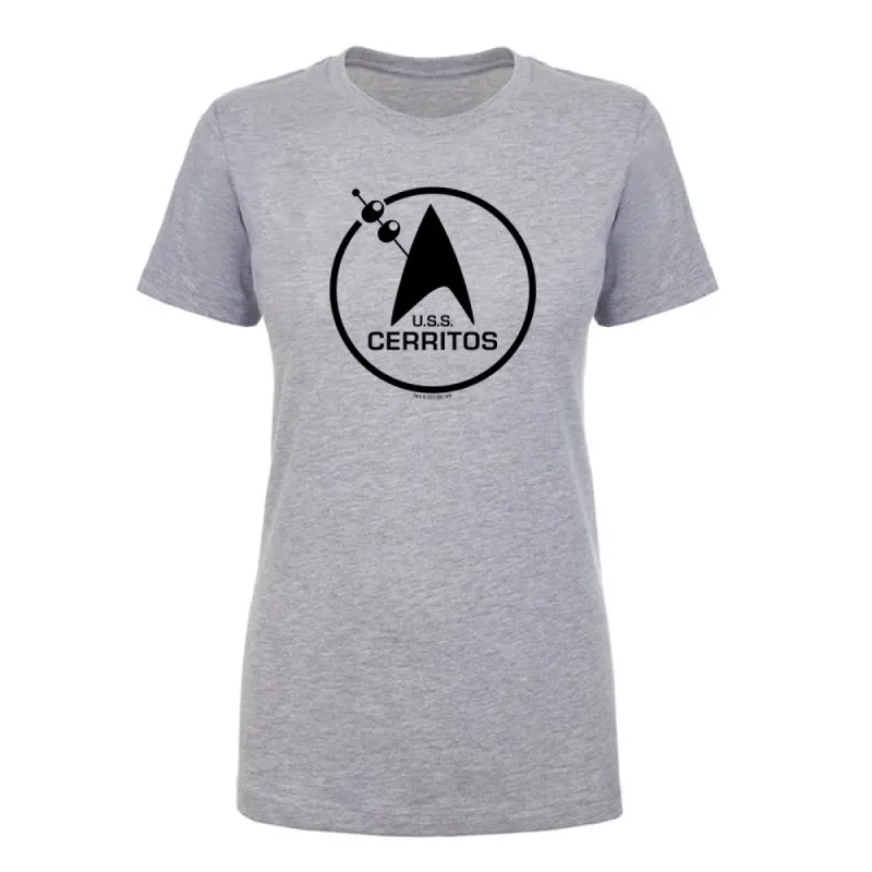 Star Trek: Lower Decks Cerritos Bar Logo Women's Short Sleeve T-Shirt sold by Paramount Shop