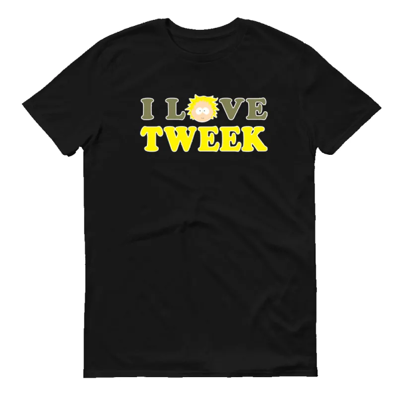 South Park I Love Tweek Adult Short Sleeve T-Shirt made by Paramount Shop