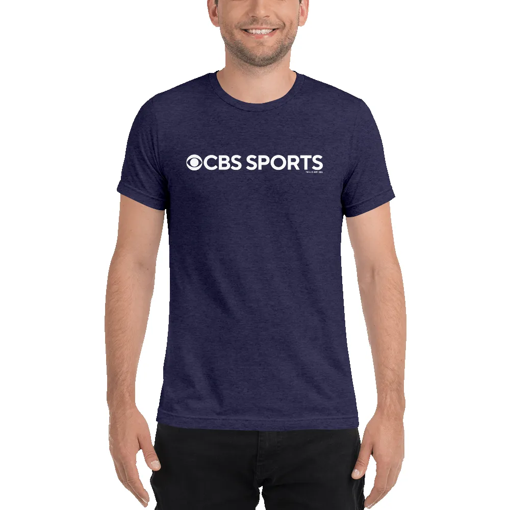 CBS Sports Logo Unisex Tri-Blend T-Shirt sold by Paramount Shop product image thumbnail 4