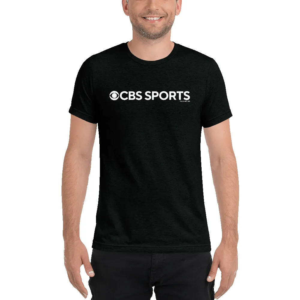 CBS Sports Logo Unisex Tri-Blend T-Shirt sold by Paramount Shop