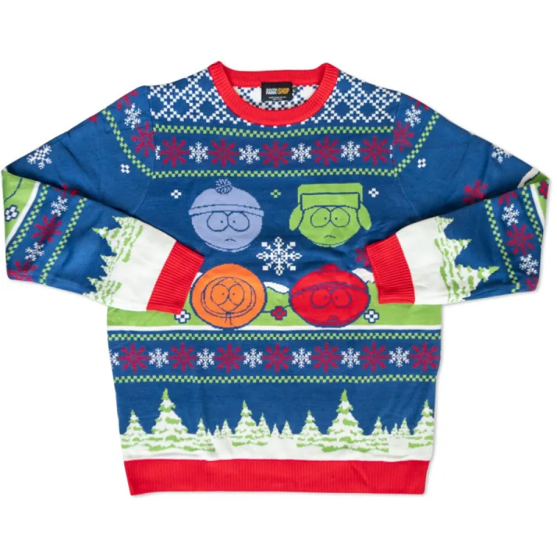 South Park Boys Ugly Holiday Sweater sold by Paramount Shop