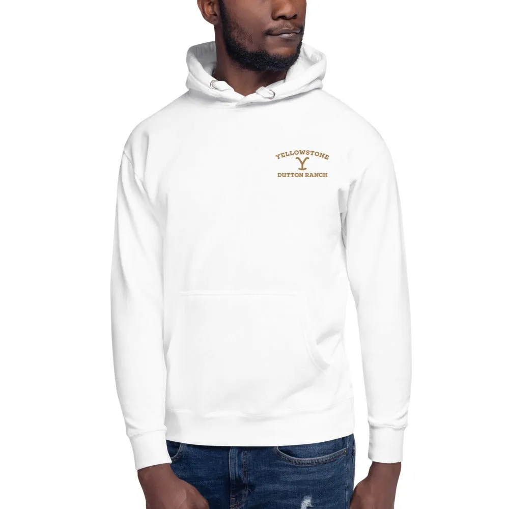 Yellowstone Dutton Ranch Embroidered Unisex Hoodie sold by Paramount Shop product image thumbnail 4