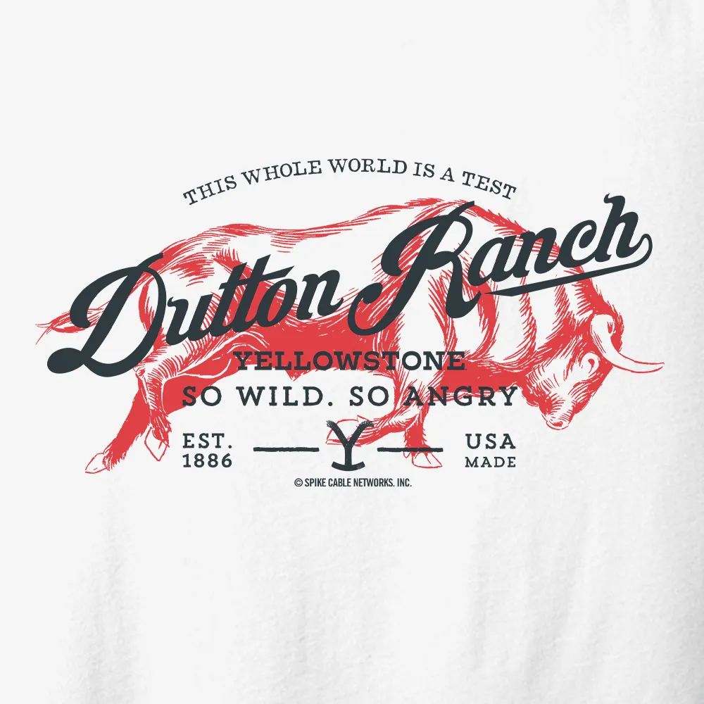 Yellowstone Dutton Ranch So Wild So Angry Adult Tank Top sold by Paramount Shop product image thumbnail 2