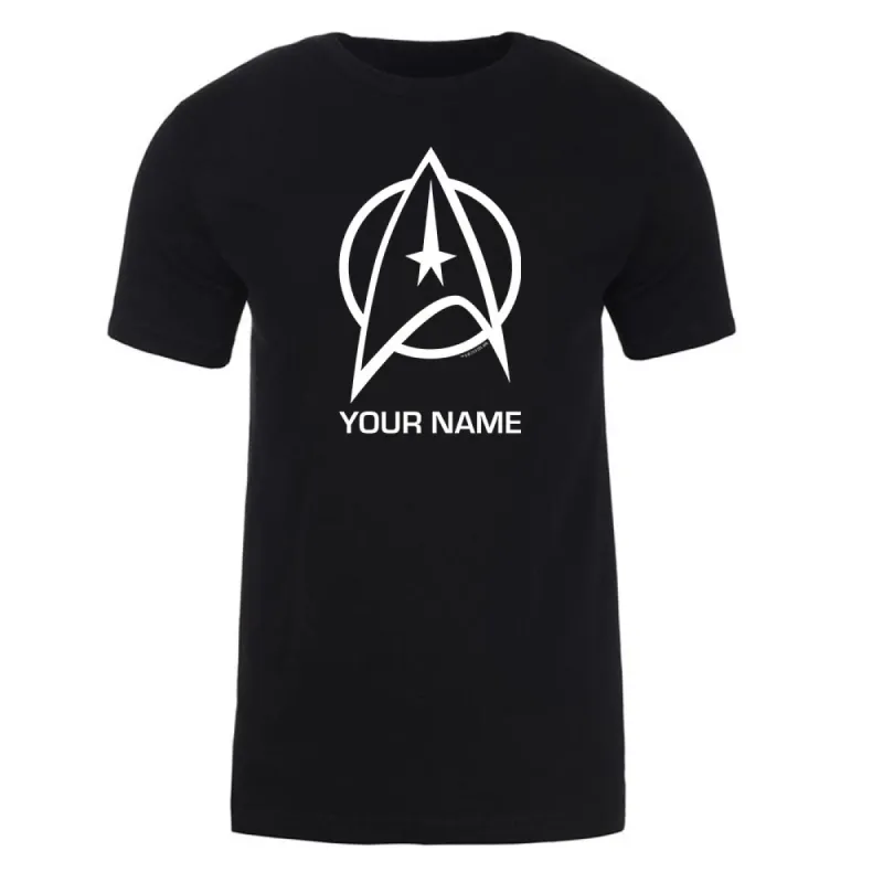 Star Trek: The Original Series Delta Personalized Adult Short Sleeve T-Shirt sold by Paramount Shop