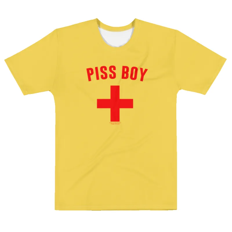 As Seen On Comedy Central Piss Boy Adult All-Over Print T-Shirt sold by Paramount Shop