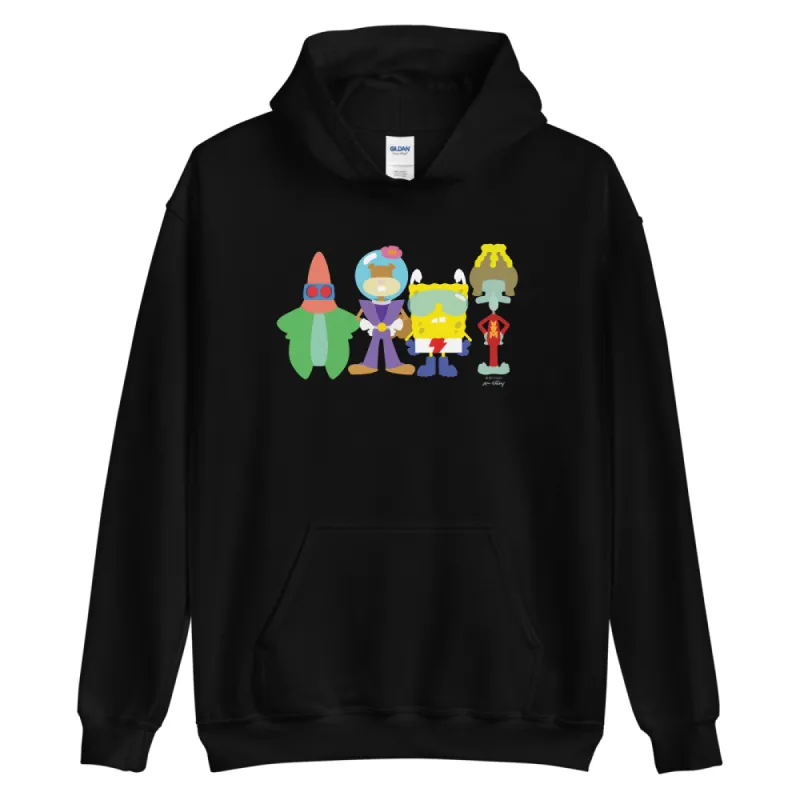 SpongeBob SquarePants IJLSA Hooded Sweatshirt sold by Paramount Shop