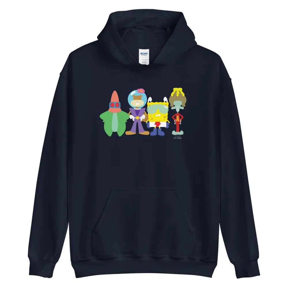 SpongeBob SquarePants IJLSA Hooded Sweatshirt sold by Paramount Shop product image thumbnail 3