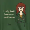 Daria Social Horizons Adult Sweatshirt sold by Paramount Shop