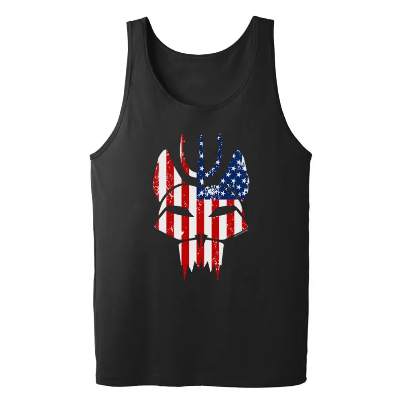 SEAL Team Bravo American Flag Adult Tank Top sold by Paramount Shop