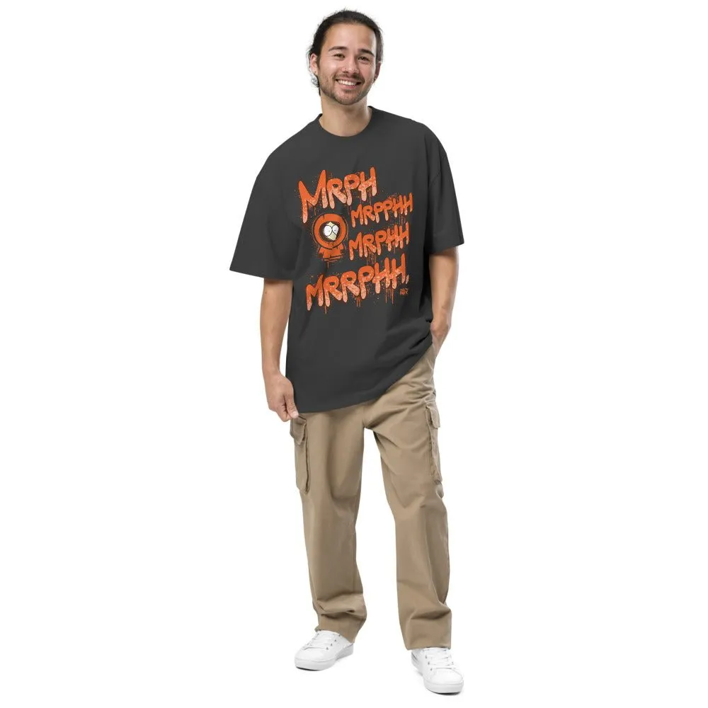 South Park Kenny Mrph, Mrpphh Graffiti Oversized T-Shirt sold by Paramount Shop product image thumbnail 3