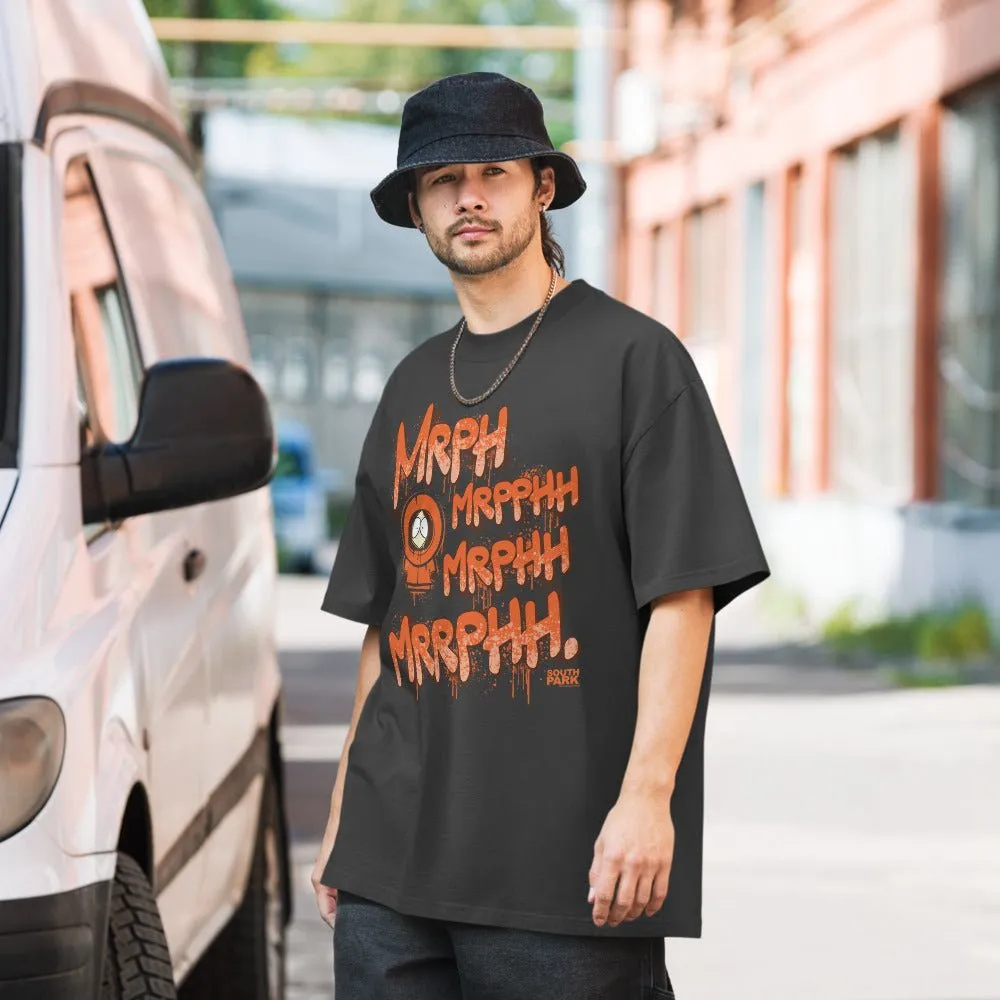 South Park Kenny Mrph, Mrpphh Graffiti Oversized T-Shirt sold by Paramount Shop product image thumbnail 2
