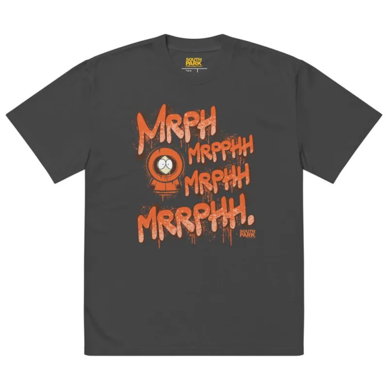 South Park Kenny Mrph, Mrpphh Graffiti Oversized T-Shirt sold by Paramount Shop