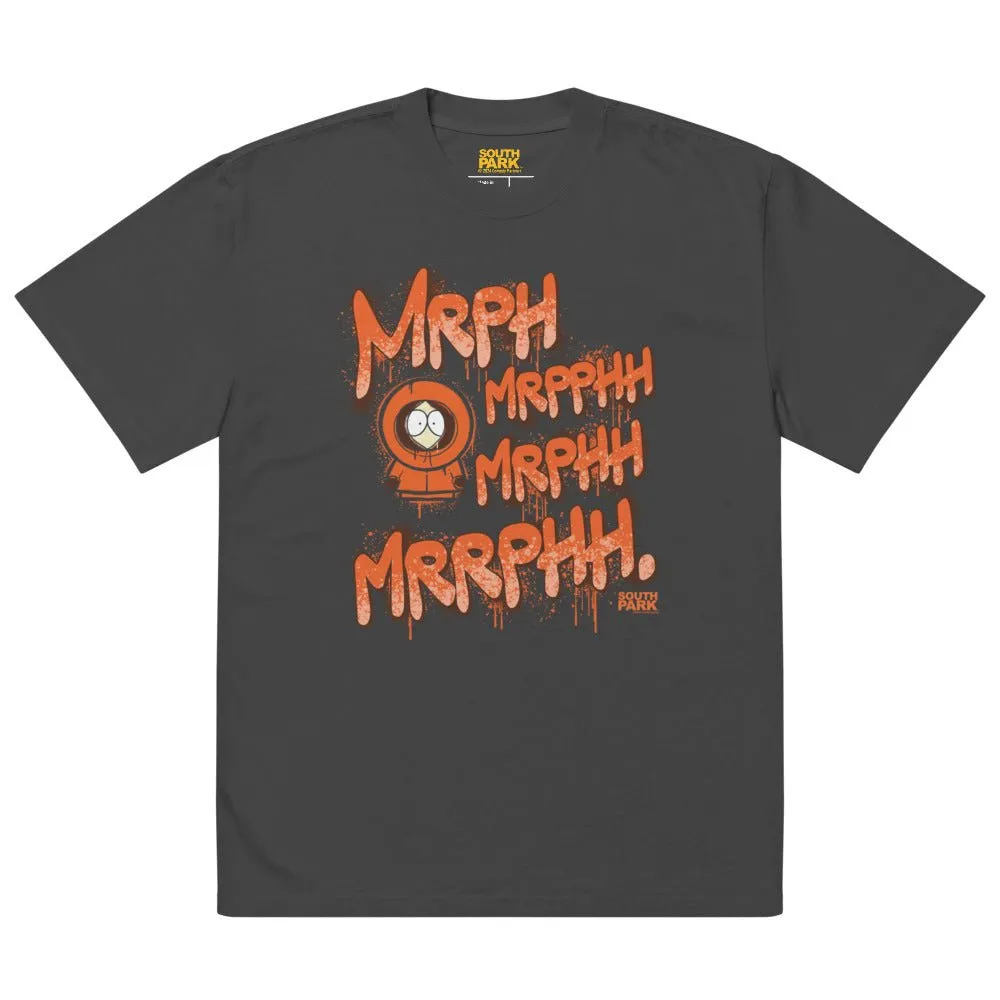 South Park Kenny Mrph, Mrpphh Graffiti Oversized T-Shirt sold by Paramount Shop