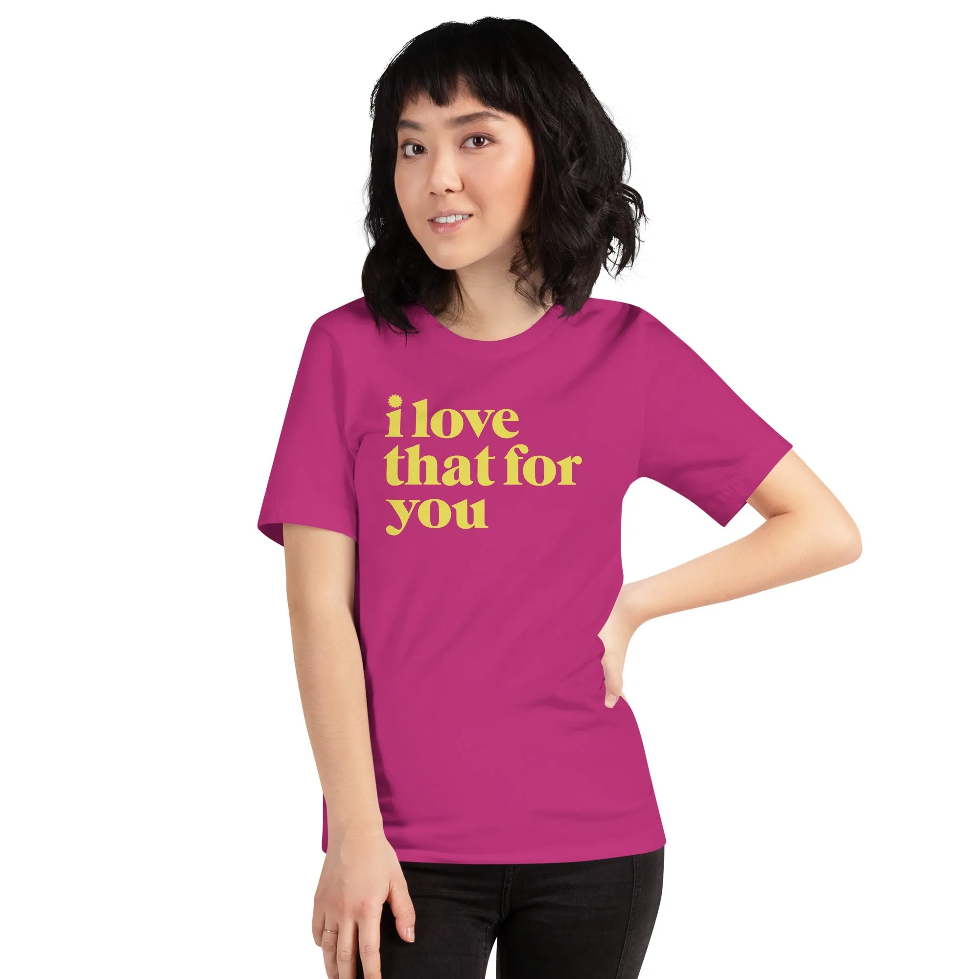 I Love That For You Logo Adult Short Sleeve T-Shirt sold by Paramount Shop product image thumbnail 5