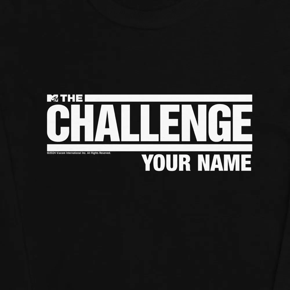 The Challenge Personalized Unisex Long Sleeve T-Shirt sold by Paramount Shop product image thumbnail 2