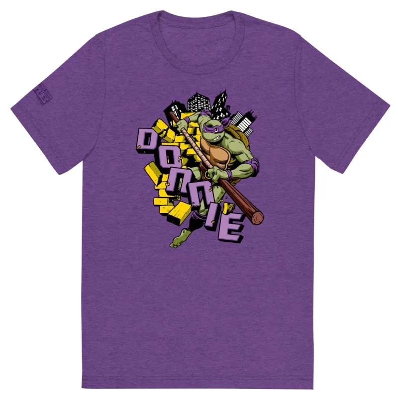 Teenage Mutant Ninja Turtles Donnie Unisex Tri-Blend T-Shirt sold by Paramount Shop