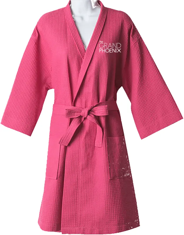 The Young and the Restless Grand Phoenix Embroidered Waffle Robe sold by Paramount Shop