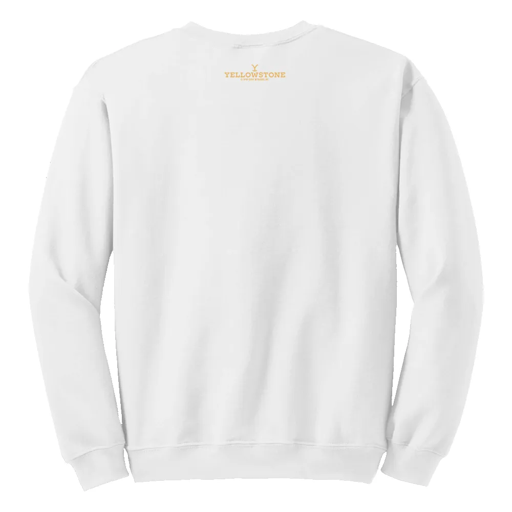 Yellowstone Beth Dutton State of Mind Small Fleece Crewneck Sweatshirt sold by Paramount Shop product image thumbnail 4