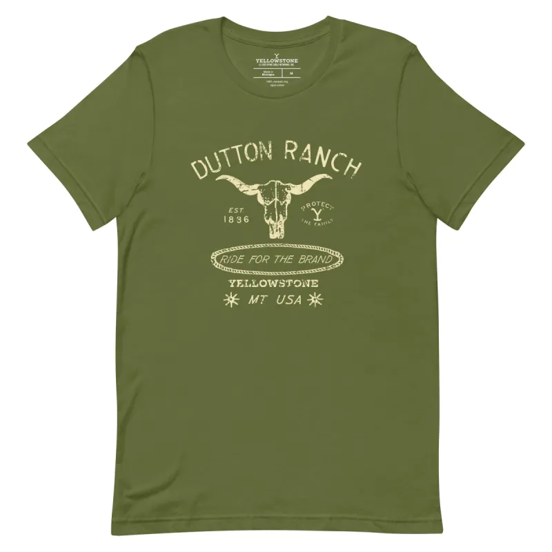 Yellowstone Ride For The Brand T-Shirt sold by Paramount Shop