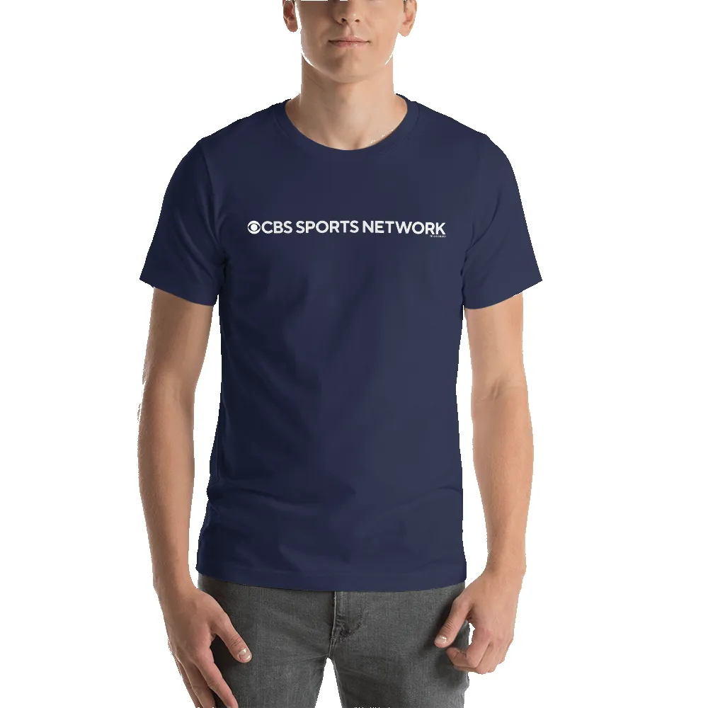 CBS Sports Network Logo Adult Short Sleeve T-Shirt sold by Paramount Shop product image thumbnail 3