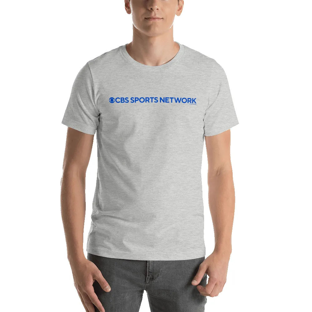 CBS Sports Network Logo Adult Short Sleeve T-Shirt sold by Paramount Shop product image thumbnail 2
