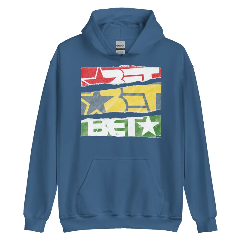 BET Retro Logo Hooded Sweatshirt sold by Paramount Shop