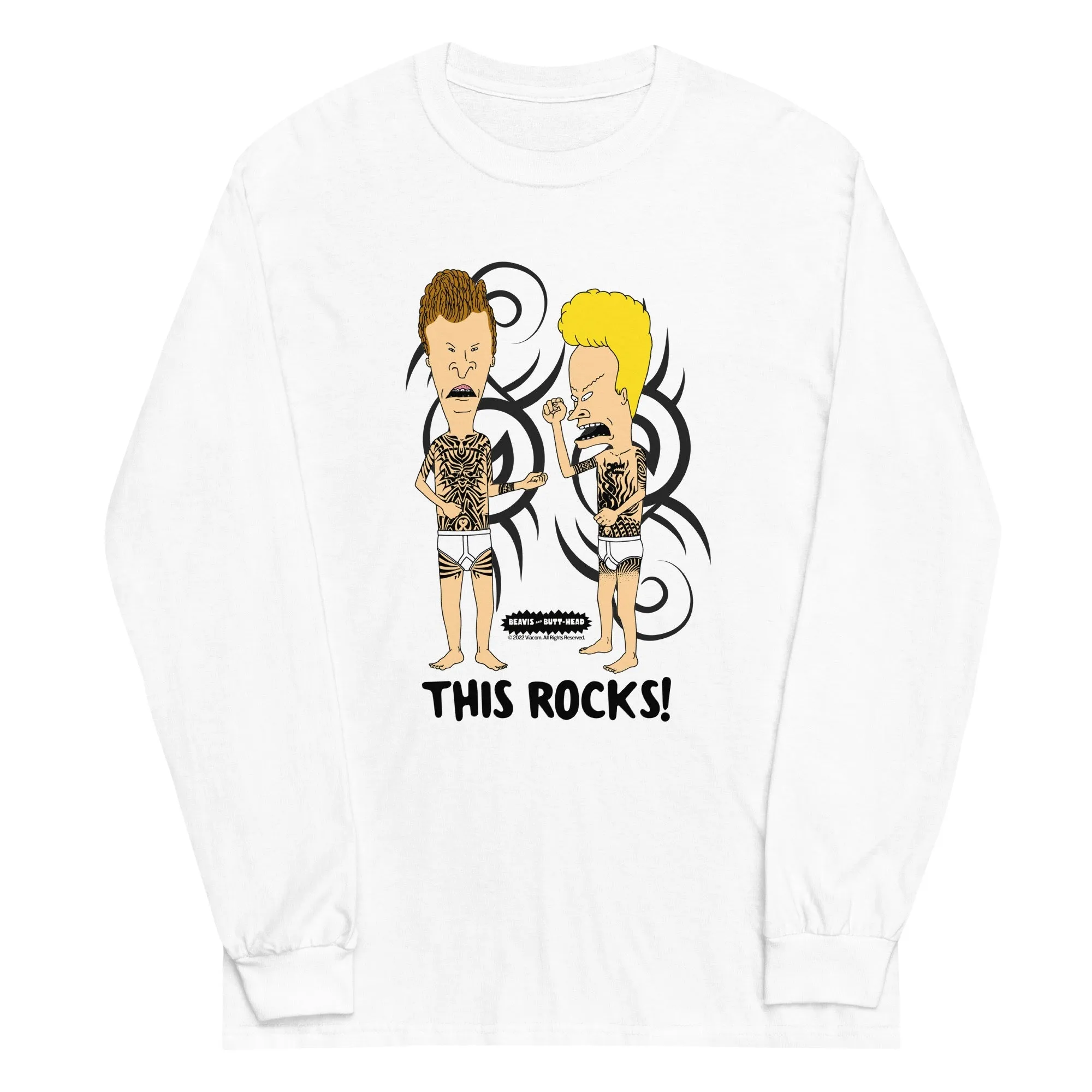 Beavis and Butt-Head This Rocks Unisex Long Sleeve Shirt sold by Paramount Shop