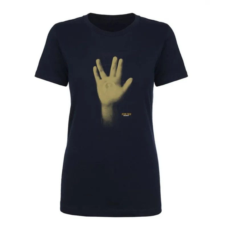 Star Trek: Discovery Vulcan Salute Women's Short Sleeve T-Shirt sold by Paramount Shop