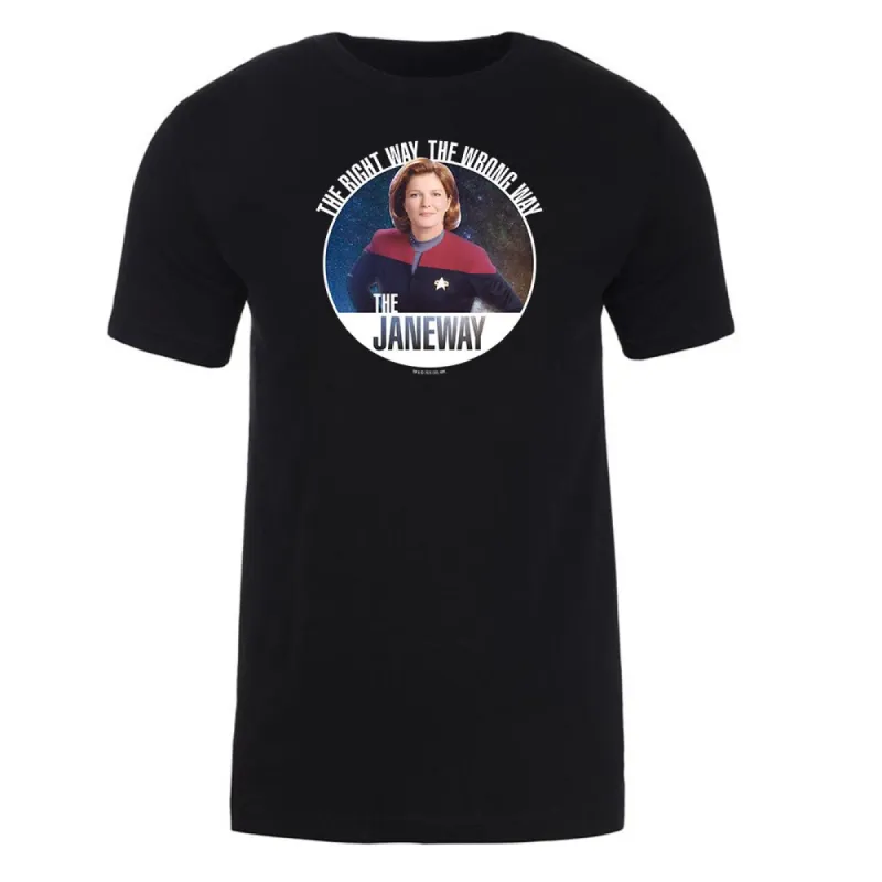 Star Trek: Voyager The Janeways Adult Short Sleeve T-Shirt made by Paramount Shop