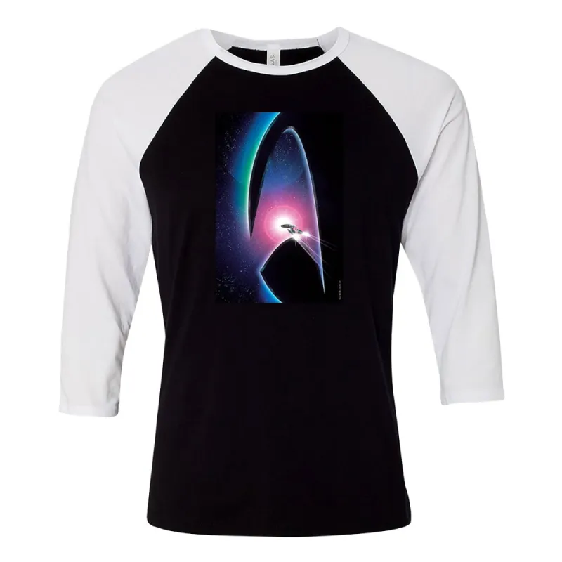 Star Trek: Generations Delta Sleeve Baseball T-Shirt sold by Paramount Shop