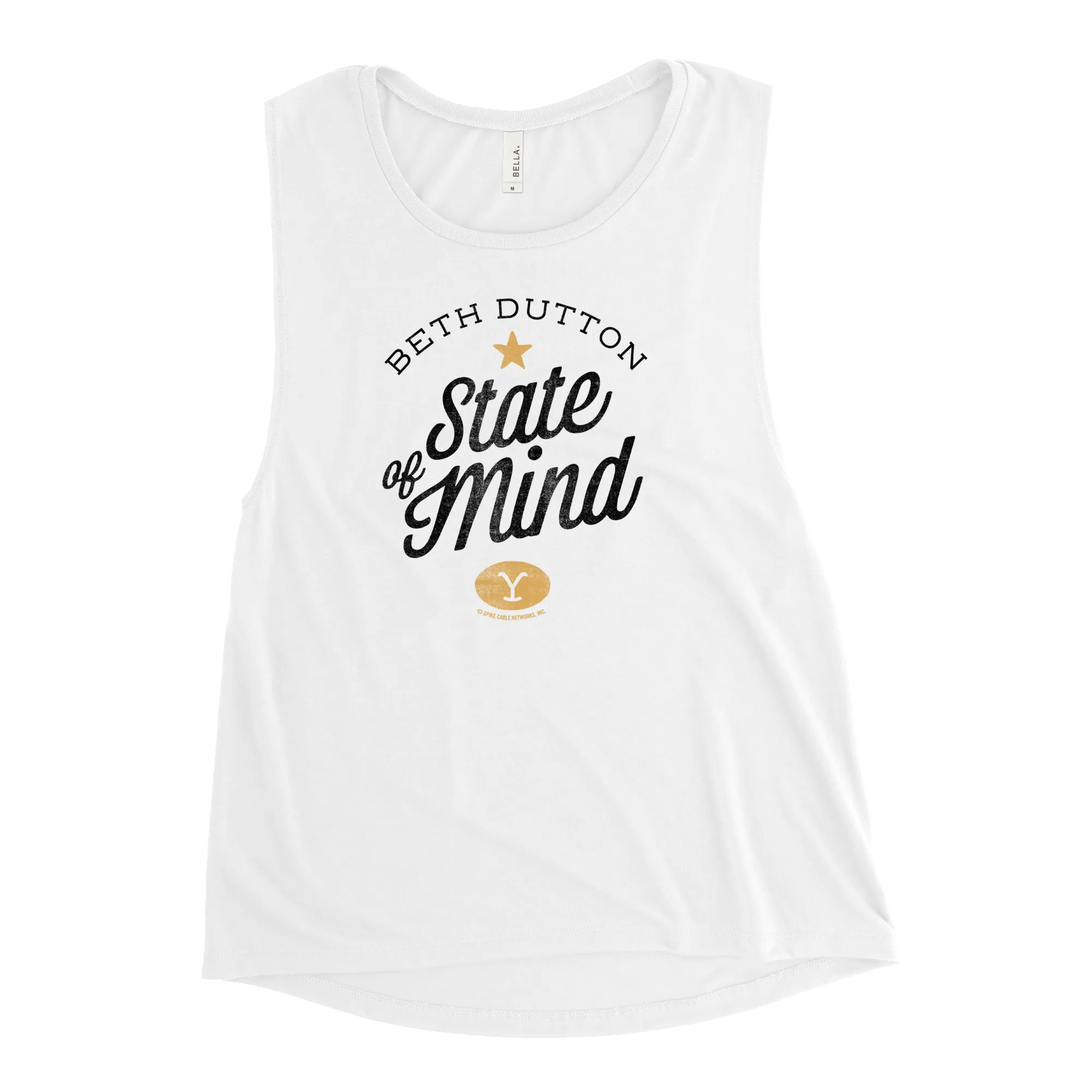 Yellowstone Beth Dutton State of Mind Women's Muscle Tank Top sold by Paramount Shop product image thumbnail 2
