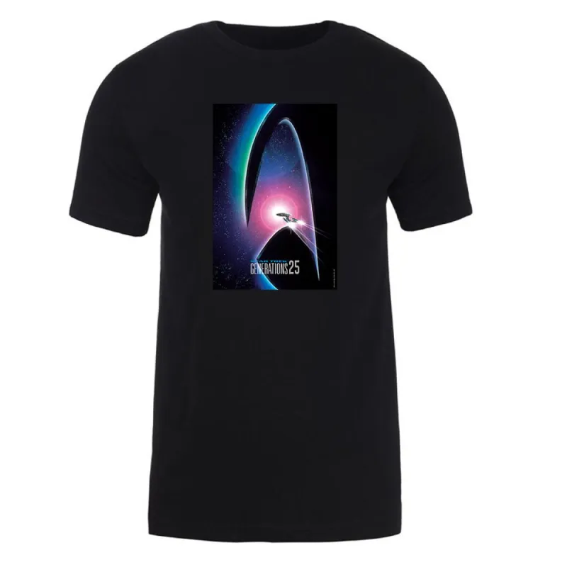 Star Trek: Generations Delta 25 Adult Short Sleeve T-Shirt sold by Paramount Shop