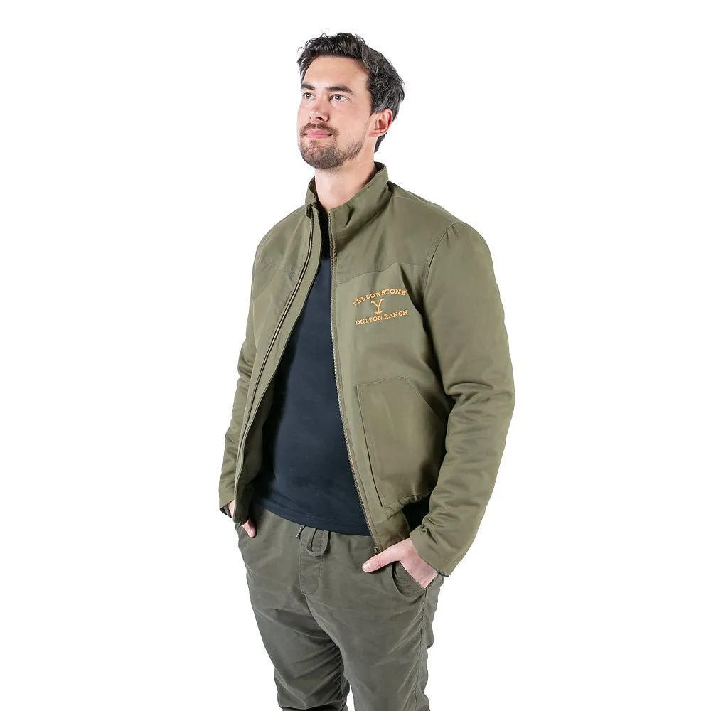 Yellowstone Dutton Ranch Olive Jacket sold by Paramount Shop product image thumbnail 4