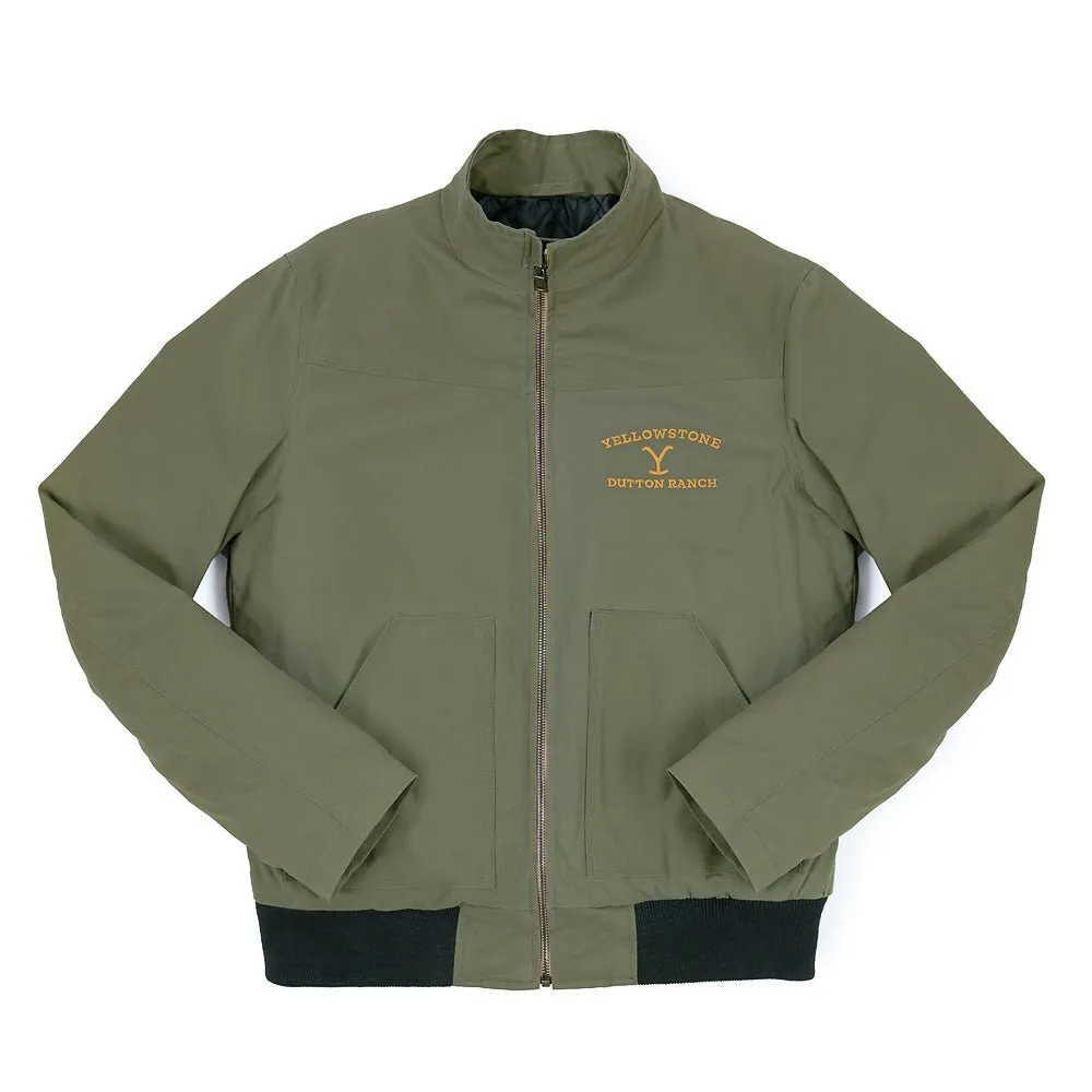 Yellowstone Dutton Ranch Olive Jacket sold by Paramount Shop