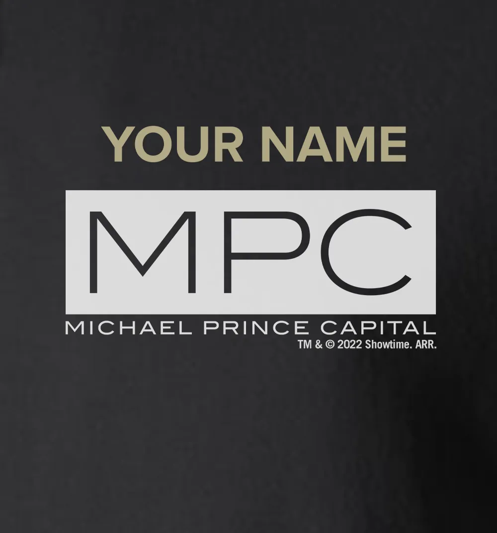 Billions Michael Prince Capital Personalized Fleece Zip-Up Hooded Sweatshirt sold by Paramount Shop product image thumbnail 2