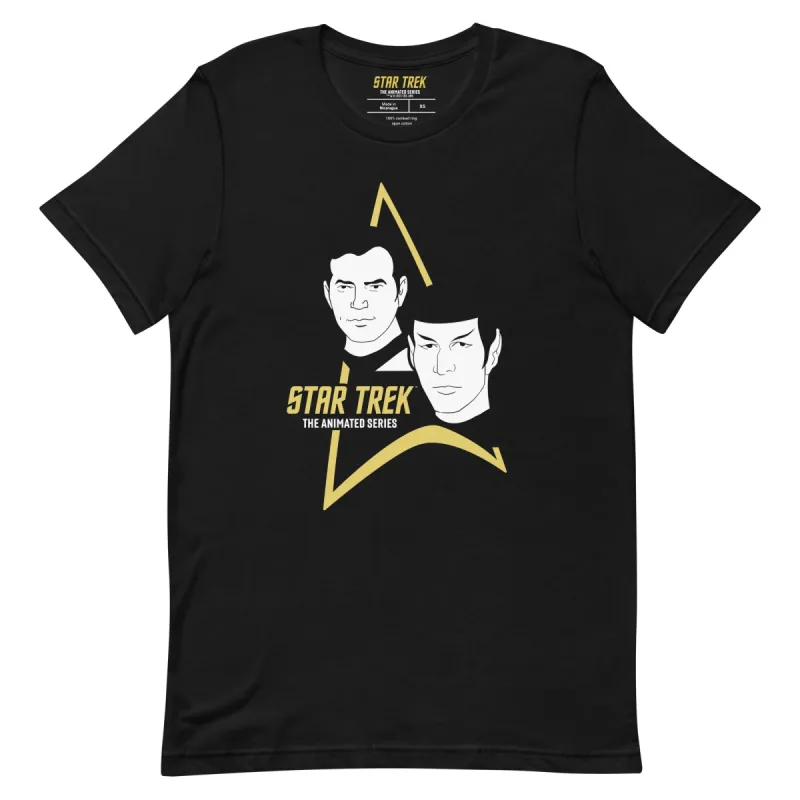 Star Trek: The Animated Series Kirk and Spock T-Shirt sold by Paramount Shop