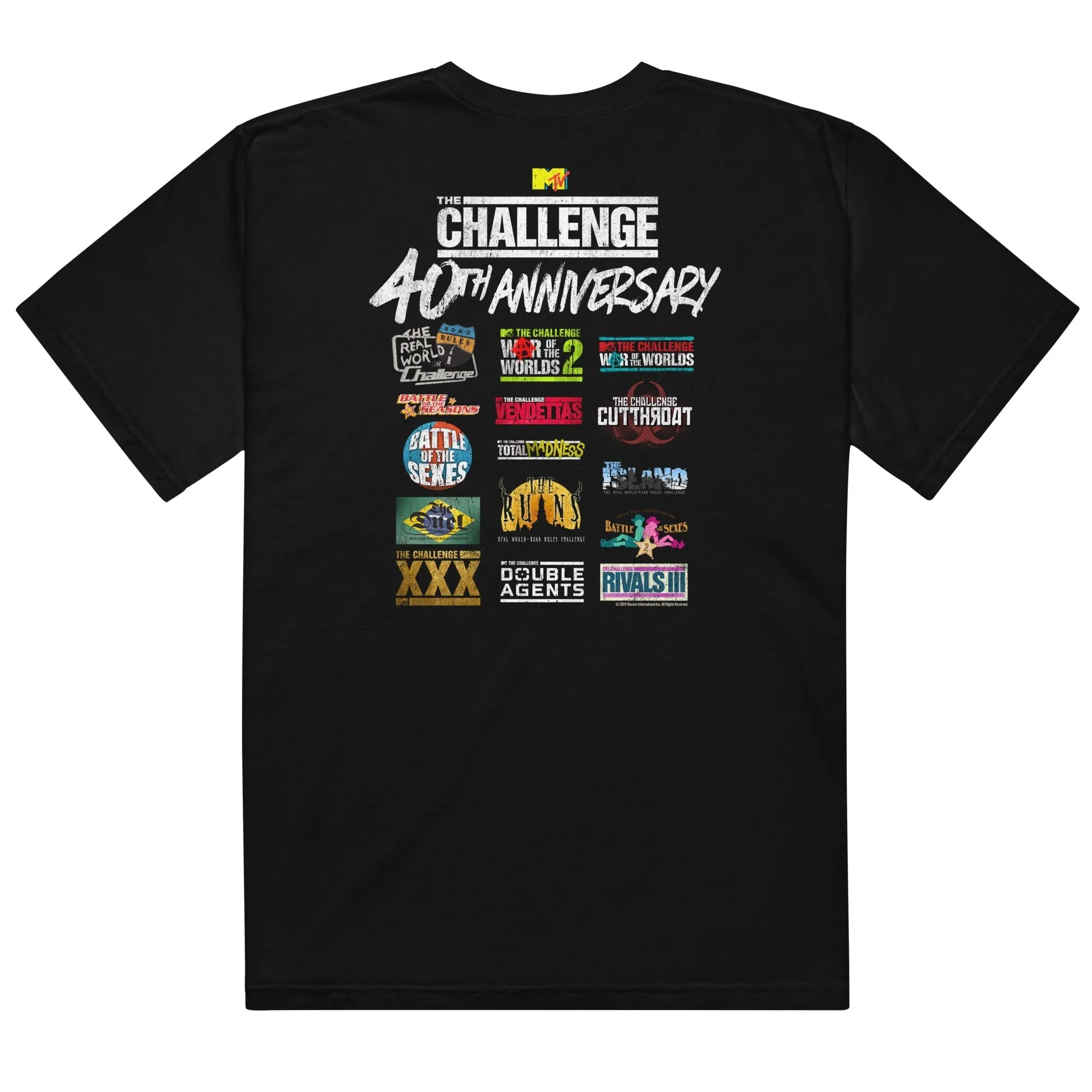 The Challenge 40th Anniversary Comfort Colors T-Shirt sold by Paramount Shop
