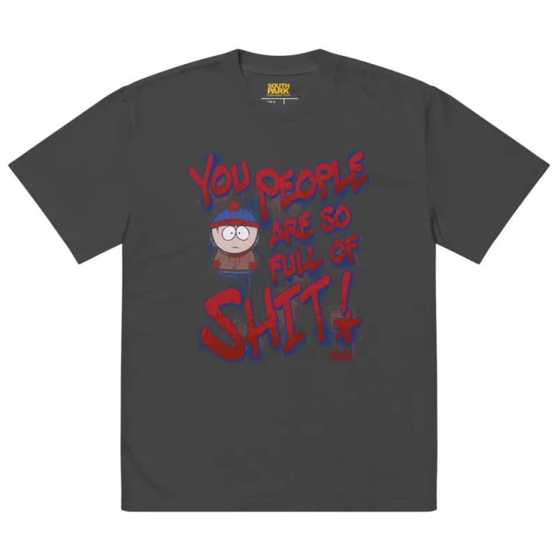 South Park Stan You People Graffiti Oversized T-Shirt sold by Paramount Shop