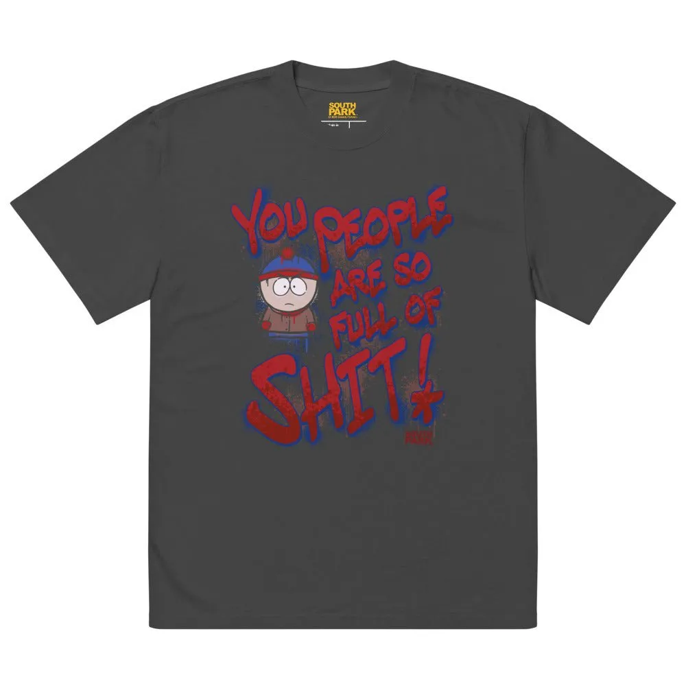 South Park Stan You People Graffiti Oversized T-Shirt sold by Paramount Shop