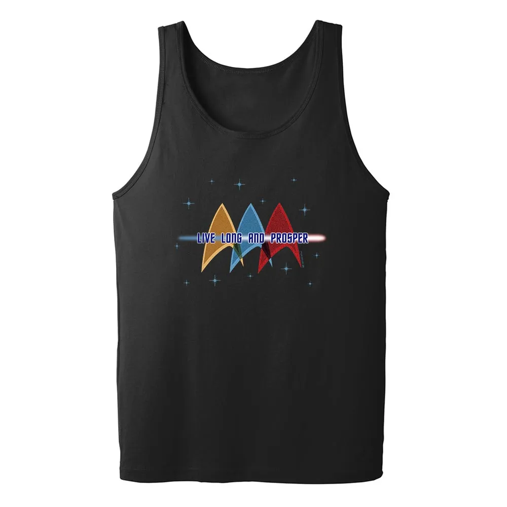 Star Trek: The Original Series Live Long and Prosper Deltas Adult Tank Top sold by Paramount Shop